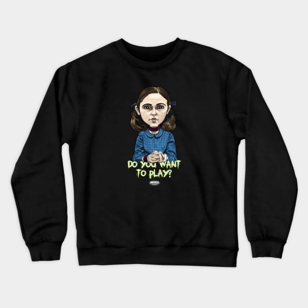 Esther Coleman Crewneck Sweatshirt by AndysocialIndustries